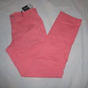 Psycho Bunny Men's Wills Winter Rose Chino Golf Pants Sz34x33 $135 NWT